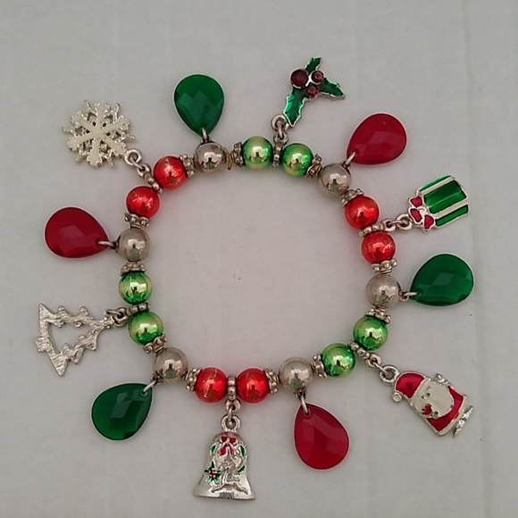 Jewelry Vintage Christmas Charm Bracelet Poshmark